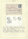 24745 Französische Kolonien: 1855/ca. 1920, 32 Franked Letters, Stationery Cards And Some Picture Postcard - Autres & Non Classés