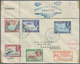 24770 Niederländische Kolonien: 1897/1947, CURACAO/SURINAME, Collection With 26 Covers, Comprising Surinam - Niederländisch-Indien
