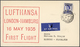 Delcampe - 24811 Flugpost Deutschland: 1955/1963, Lufthansa-Erstflüge, Sammlung Von Ca. 310 Augenscheinlich Nur Versc - Poste Aérienne & Zeppelin
