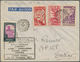 24824 Flugpost Übersee: 1924/1937, French Colonies, Group Of Seven Airmail Covers/cards, E.g. 1925 Senegal - Altri & Non Classificati