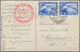 Delcampe - 24841 Zeppelinpost Deutschland: 1912/1936, Umfangreicher Sammlungsbestand Inkl. Etwas Flugpost Mit Ca. 85 - Poste Aérienne & Zeppelin