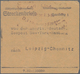 24862 Deutsche Schiffspost Im Ausland - Seepost: 1934/1935, 10 "Streckenbrief-Verbinde-Zettel" Der Strecke - Autres & Non Classés