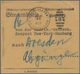 24862 Deutsche Schiffspost Im Ausland - Seepost: 1934/1935, 10 "Streckenbrief-Verbinde-Zettel" Der Strecke - Autres & Non Classés