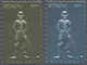 25049 Thematik: Film-Kino / Film-cinema: 1994, Guyana. Lot Containing 50 Complete Sets Of 2 Times 2 GOLD/S - Cinéma