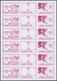 25335 Thematik: Olympische Spiele / Olympic Games: 1990, Cook Islands. Progressive Proofs Set Of Sheets Fo - Autres & Non Classés