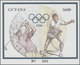 Delcampe - 25359 Thematik: Olympische Spiele / Olympic Games: 1993, Guyana. Complete Set Of 5 Times 2 GOLD And SILVER - Autres & Non Classés