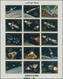 Delcampe - 25469 Thematik: Raumfahrt / Astronautics: 1969/1970, APOLLO 12+14, Yemen Kingdom Apollo 12 Se-tenant Sheet - Autres & Non Classés