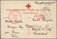 25496 Thematik: Rotes Kreuz / Red Cross: 1870/1945, Germany/Europe. Lot Of 34 Covers And Enteries (used/un - Croix-Rouge