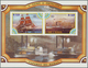25514 Thematik: Schiffe / Ships: 1984, SAO TOME E PRINCIPE: Paddle Steamers Set Of Six Different IMPERFORA - Bateaux