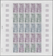 25537 Thematik: Seefahrer, Entdecker / Sailors, Discoverers: 1974, New Caledonia. Lot Of 5 Color Proof She - Explorateurs