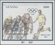 25622 Thematik: Sport-Radsport / Sport-cycling: 1993, Guyana. Set Of 100 GOLD Souvenir Sheets And 100 SILV - Cyclisme