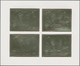 25670 Thematik: Tiere, Fauna / Animals, Fauna: 1992, Guyana. Lot Containing 35 GOLD Miniature Sheets Of 4 - Autres & Non Classés