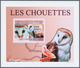 25696 Thematik: Tiere-Eulen / Animals-owls: 2007-2010: Group Of 50 Different Souvenir Sheets (Luxury Block - Hiboux & Chouettes