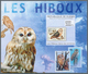 25696 Thematik: Tiere-Eulen / Animals-owls: 2007-2010: Group Of 50 Different Souvenir Sheets (Luxury Block - Hiboux & Chouettes