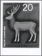 25785 Thematik: Tiere-Schalwild / Animals- Stag,chamois...: 1966, Bundesrepublik Deutschland, Jugendmarken " - Gibier