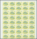 25787 Thematik: Tiere-Schildkröten / Animals-turtles: 1989, Tunisia. Progressive Proofs Set Of Sheets For - Tortues