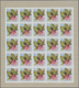 25800 Thematik: Tiere-Schmetterlinge / Animals-butterflies: 1968, Burundi. Progressive Proofs Set Of Sheet - Papillons