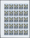 25805 Thematik: Tiere-Schmetterlinge / Animals-butterflies: 1981, Morocco. Progressive Proofs Set Of Sheet - Papillons