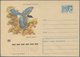 25818 Thematik: Tiere-Vögel / Animals-birds: 1953/1990, USSR. Lot Of About 600 Only Different Entire Envel - Autres & Non Classés