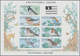 25837 Thematik: Tiere-Vögel / Animals-birds: 1994, ABKHAZIA: Accumulation With About 1.800 Complete Sheetl - Autres & Non Classés