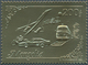 25873 Thematik: Verkehr / Traffic: 1993, Mongolia. Set Of 100 Perforated GOLD Stamps And 100 Perforated SI - Autres & Non Classés