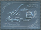 25873 Thematik: Verkehr / Traffic: 1993, Mongolia. Set Of 100 Perforated GOLD Stamps And 100 Perforated SI - Andere & Zonder Classificatie