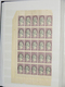 Delcampe - 26014 Albanien: 1920/30 (ca.): Collection MNH Sheetparts Of Albania Ca. 1920-1930 In 2 Stockbooks. Contain - Albania