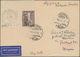 26053 Andorra - Spanische Post: 1948/1953, National Symbols: 28 Letters And Cards, As Registered Mail, Air - Autres & Non Classés