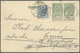 26085 Belgien: 1849 - 1907, Schöne Partie Von über 60 Belegen, Briefe, Einige Briefvorderseiten Und Ganzsa - Autres & Non Classés
