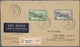 Delcampe - 26103 Belgien: 1911 - 1955, Gute Und Spannende Zusammenstellung Von über 170 Belegen Meist Frankierte Brie - Autres & Non Classés