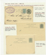 26135 Belgien - Ganzsachen: 1870/1960: Specialised Collection Of Well Over 350 Envelopes And Postcards Wit - Autres & Non Classés