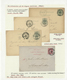 Delcampe - 26135 Belgien - Ganzsachen: 1870/1960: Specialised Collection Of Well Over 350 Envelopes And Postcards Wit - Autres & Non Classés