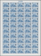 26149 Belgien - Besonderheiten: 1980, Zaire. Complete Set (5 Values) In IMPERFORATED Sheets Of 50 For The - Autres & Non Classés