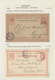 26194 Bulgarien: 1881/1940 (ca.), Collection Of Apprx. 90 Used/unused Stationery Resp. Covers, Neatly Arra - Lettres & Documents