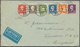 26235 Dänemark: 1890 (ab), Dabei Interessante Ganzsachen, Flugpost, Alte Ansichtskarten, Perfins U. A. - Covers & Documents