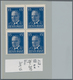 26297 Estland: 1940, Definitives "President Päts" (Michel Nos. 156/58 W/x), Lot Of Eight Stamps Incl. 15s. - Estonie