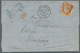 26358 Frankreich: 1798/1876, Schöner Kleiner Bestand Von Vorphilabriefen Sowie Ceres Und Napoleon-Frankatu - Oblitérés