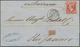 Delcampe - 26398 Frankreich: 1865/1872, Lot Of Eight Lettersheets With Napoloen And Ceres Frankings To Brazil/Argenti - Oblitérés