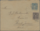 26413 Frankreich: 1877/1894, Type Sage, Lot Of Seven Entires (incl. Uprated Stationeries), Thereof Five To - Gebraucht