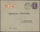 Delcampe - 26428 Frankreich: 1910/50 (ca.), Sammlung Von Ca. 335 Einschreibe-Briefen, Sehr Spezialisiert Mit Vielen T - Oblitérés