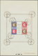 26436 Frankreich: 1937, PEXIP Souvenir Sheet, Group Of Four Pieces: One Copy Unmounted Mint; Three Copies - Oblitérés