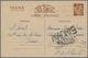 26439 Frankreich: 1940/1943, INADMISSIBLE MAIL, Interesting Lot With 14 Covers/cards Showing Various Hands - Oblitérés