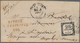 26478 Frankreich - Portomarken: 1868/1946, Group Of Six Entires Bearing Postage Due Stamps Incl. Nice Sect - 1859-1959 Lettres & Documents
