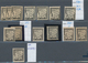 26479 Frankreich - Portomarken: 1881/1900 (ca.), Duval Issue, Mint Lot Of Apprx. 40 Stamps, Some Forgeries - 1859-1959 Lettres & Documents