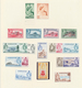 26554 Gibraltar: 1931/1953, Petty Mint Collection On Album Pages Incl. KGVI And QEII Definitve Sets. - Gibraltar