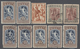 26573 Griechenland: 1861/1975 (ca.), Interesting But Disorganised Accumulation On Pages And In A Stockbook - Lettres & Documents