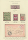 Delcampe - 26632 Griechenland - Stempel: 1840-1912, Collection On 18 Exhibition Leaves "Ottoman Post In Greece", Incl - Marcophilie - EMA (Empreintes Machines)