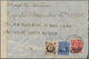 26784 Britische Militärpost II. WK: 1944/1945, Group Of 4 Airmail Covers, Each Franked With 1 D, 2 1/2 D A - Autres & Non Classés