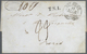 26884 Italien - Vorphilatelie: 1832/65 (ca.), Lot Of Ca. 110 Stampless (entire)-letters With Incoming-mail - ...-1850 Préphilatélie
