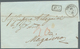 Delcampe - 26913 Italien: 1818/1860, Interesting Lot Of Ca. 23 Folded Letters Abroad With Many TRANSIT-handstamps, Mo - Marcophilie